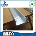 Metal Galvanizado U Channel Steel Profile / Steel Track